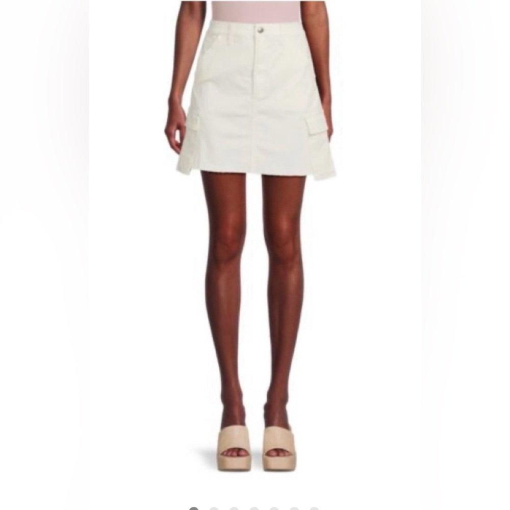 Joe's Jeans Cream Mini Skirt